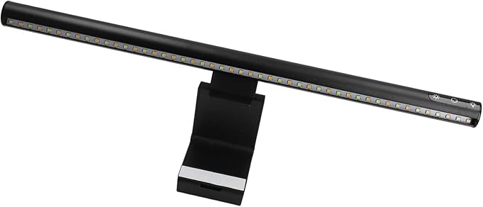 Monitor Light Bar, Computer Screen Light with 5 Color Temperatures and 3 Dimming Levels, USB Powered Eye Caring LED Desk Lamp for Office Home Study (300SA55)