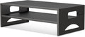 Pholiten Monitor Stand Riser, Desktop Stand, Computer Stand, Ergonomic Design, Two-Level Design, Desktop Organization, Keyboard Smartphone Storage, Printer Stand, Display Stand, 16.5 x 9.3 x 5.6