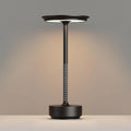 Rechargeable Cordless Table Lamp, LED Portable 5000mAh Touch Table Light, 3 Color Stepless Dimming Battery Powered Table Lamp for Restaurant/Home/Outdoor/Camping.(Black)