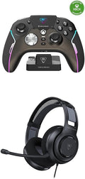 Bundle of Turtle Beach Stealth Ultra High-Performance Wireless Gaming Controller Licensed for Xbox & PC - Black + Turtle Beach Atlas 200 Wired Multiplatform Gaming Headset for Xbox & PC - Black