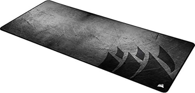 Corsair MM350 PRO Extended XL Premium Spill-Proof Cloth Gaming Mouse Pad – 36.6” Width x 15.7” Height Surface – Black/Gray