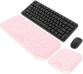 Vaydeer Extra Large Wide Wrist Rest Set for Keyboard and Mouse, Computer Ergonomic Wrist Support, Arm Elbow Pad Mouse Rest, Typing Soft Memory Foam Desk Cushion for Office Work Gaming
