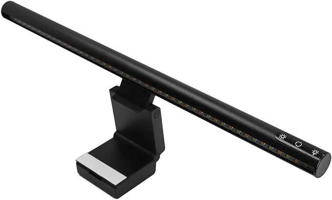 Monitor Light Bar, Computer Screen Light with 5 Color Temperatures and 3 Dimming Levels, USB Powered Eye Caring LED Desk Lamp for Office Home Study (300SA)
