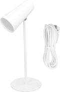 Desktop Lamp 3.7V 2.5W USB Rechargeable Cordless Mini Reading Lamp, Soft Eye Care Light for Bedroom Study Office - Adjustable Flexible Design, Flicker Free Illumination, Portable