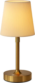 Cordless Touch Table Bedside Lamp, 12-15" Height Adjustable Dimmable Rechargeable Desk/Nightstand Lamp for Bedroom/Living Room/Kitchen/Dining/Home/Room Decor