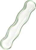 Clear Gel Keyboard Wrist Rest, Green Silicone Keyboard Wrist Rest, Cute Ergonomic Wrist Rest for Keyboard 60%/75% (Green-Long)