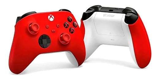 Xbox Wireless Gaming Controller (2025) – Pulse Red – Play on Xbox, Windows, Android, iOS, FireTV Sticks, Smart TVs, VR Headsets