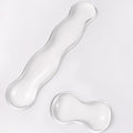 Sumgsn Silicone Gel Keyboard & Mouse Wrist Rest Set, White Cool Soft Ergonomic Wrist Rest, Relax Your Wrist, for Laptop Computer Office & Home