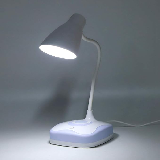 Mood Lighting LED Lamp, 2 in 1 Table Lamp Night Light, 3 - Level Touch Control, USB Rechargeable - Flicker - Free Eye - Care, Flexible Gooseneck, Ideal for Reading and Bedroom
