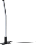 LED Desk Lamp,Touch Control Bedside Lamp with 3 Color Temperatures and Stepless Dimming,6W Modern Slim Table Lamp for Bedroom Nightstand,Living Room or Office,Black