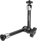 NEEWER 9.8"/25cm Adjustable Friction Magic Arm with 1/4" Screw on Both Ends, Compatible with SmallRig Cage, Flash/LED Light/Microphone/Monitor/SuperClip, Max Load 4.4lb/2kg, ST08
