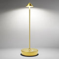 Cordless Table Lamps Rechargeable, 6000mAh Battery Operated LED Desk Lamp Outdoor Waterproof Portable Touch Dimmable Table Night Light for Patio Restaurant Dining Home Brass