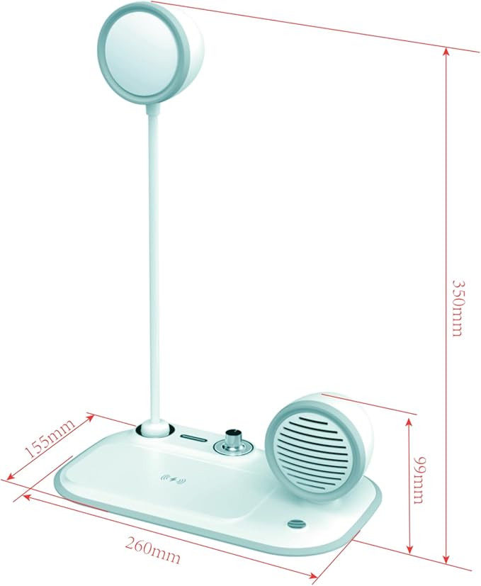 3 in 1 Multifunctional Led Desk Lamp
