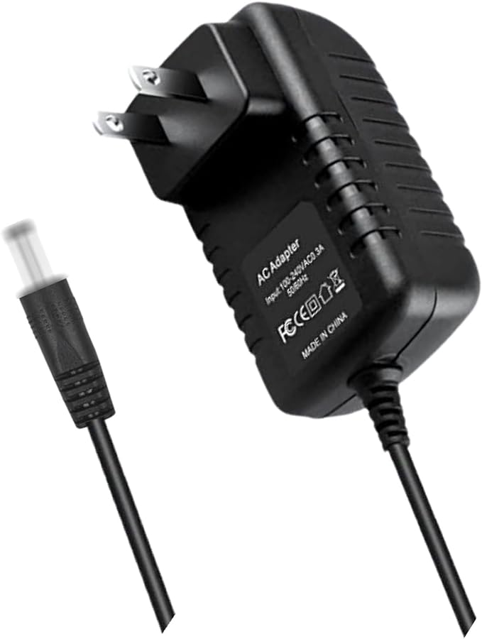 AC Adapter Replacement for KableRika KBWL-200B LED Desk Lamp 24W Brightest Architect Home Office 31.5"" Wide Tall Desk Lamp Clamp Dimmable Task Lamp 24VDC Power Supply Mains PSU, Black