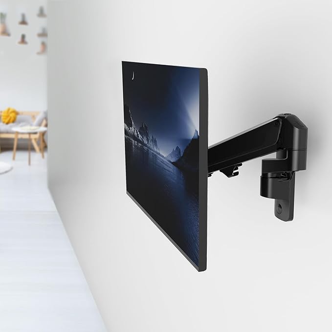 VIVO Premium Aluminum Single TV Wall Mount for 23 to 43 inch Screens, Adjustable Arm, Fits up to VESA 200x200, MOUNT-G200B