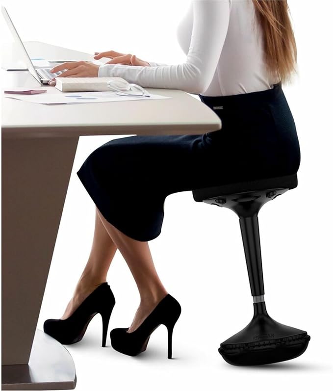 Wobble Stool Standing Desk, Flexible Seating Adjustable Office Ergonomic Seating, Wobble Stools for Alternative Classroom Seating, Active ADHD Chair, Wiggle Chairs