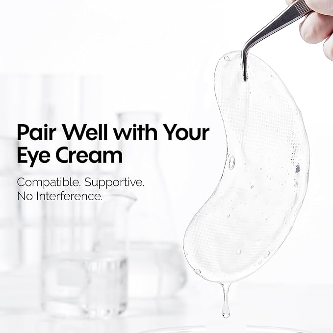 ZealSea Absorbmate Under Eye Patch - A Breakthrough Eye Cream & Serum Mate in Just 5–10 Mins to Boost Absorption, Instantly Prep Eye Area for Sensitivity Buffer — Made to Pair with Eye Care, 18pairs