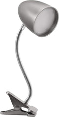 E ENERGETIC LIGHTING Desk lamp with Clamp, Non-Dimmable Clip Light for Bed and Desk, 4000K Cool White, 3.5W 240 LM lamp, Eye Protection, ETL Listed