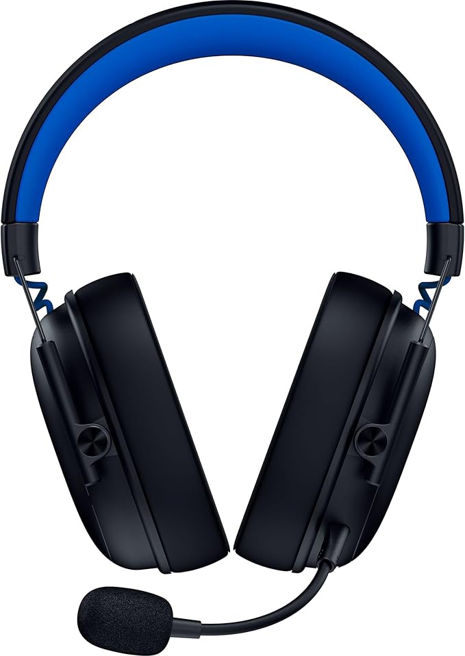Razer BlackShark V3 X HyperSpeed Wireless Gaming Headset for PS5: 50mm Drivers - Cardioid Mic - 2.4 GHz, Bluetooth - Works with PC, Mac, Nintendo Switch, Smartphone - Long Battery Life - Black
