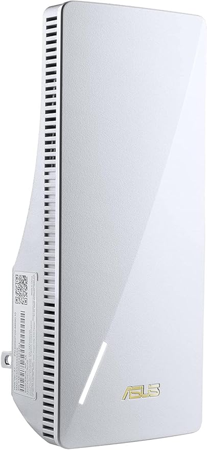 ASUS RP-AX58 AX3000 Dual Band WiFi 6 (802.11ax) Range Extender, AiMesh Extender for Seamless mesh WiFi; Works with Any WiFi Router