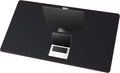 ZORESYN 63.0"x31.5" Leather Desk Pad Protector, Large Mouse Pad, Executive Computer Office Desk Mat, Non-Slip PU Leather Desk Blotter, Waterproof Desk Writing Pad for Office and Home (Black)
