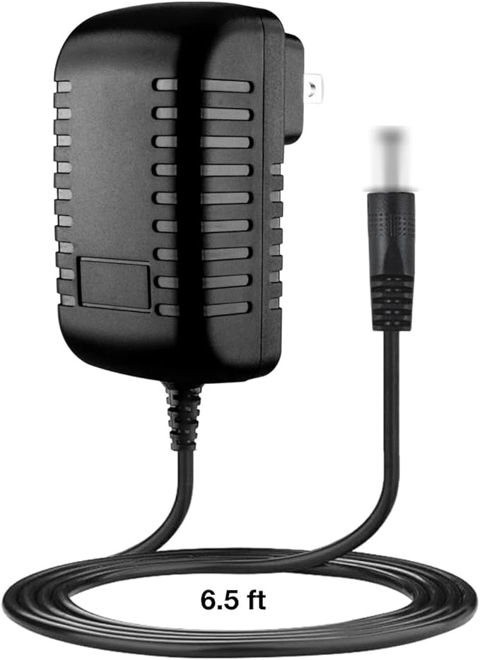AC Adapter Replacement for EppieBasic VES2326 Led Desk Lamp Architect Desk Lamps Home Office 12W Dimmable Table lamp Auto Dimming Overhead Desk Lighting Workbench 24VDC Power Supply Mains PSU, Black