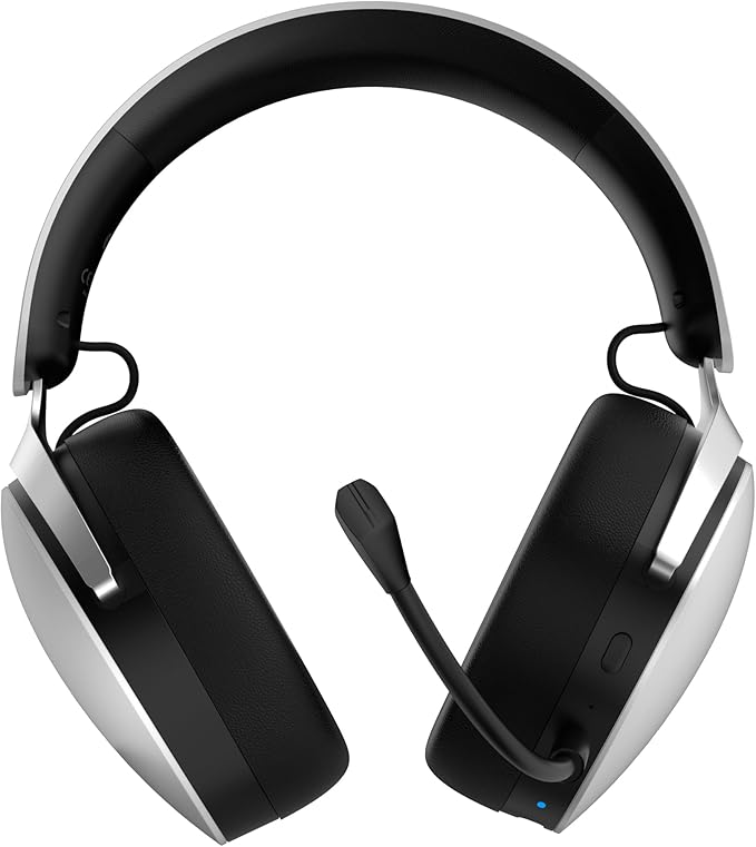 acer 2.4GHz Wireless Gaming Headsets for PS5, PS4, PC, Switch, 3 in 1 Gaming Headphones with Noise Canceling Mic, Stereo Sound, 40+Hr Battery, 50mm Drivers - White