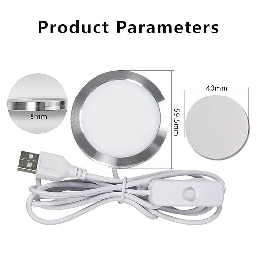 Bulto 2Pcs LED Lamp Kit 001 16 Color for Bambu Lab 3D Printing, RGB Remote Control DIY LED Light Kit - Monitor Light Bar for Bambu Lab Makerworld/Anycubic/Makeronline, 5V USB Powered