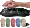 Ergonomic Raised Mouse Pad Wrist Support with Bilateral Slope Memory Foam Mousepad for Wrist Rest and Carpal Tunnel 11.8x7.9〃Inspirational Quotes