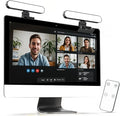 Monitor Light Bar for Computer & Laptop – Remote&Touch Control, Streaming Video Light, Adjustable Key Light for Desk & Zoom Meetings, Screen Lamp with Remote Control, USB Powered Computer Light