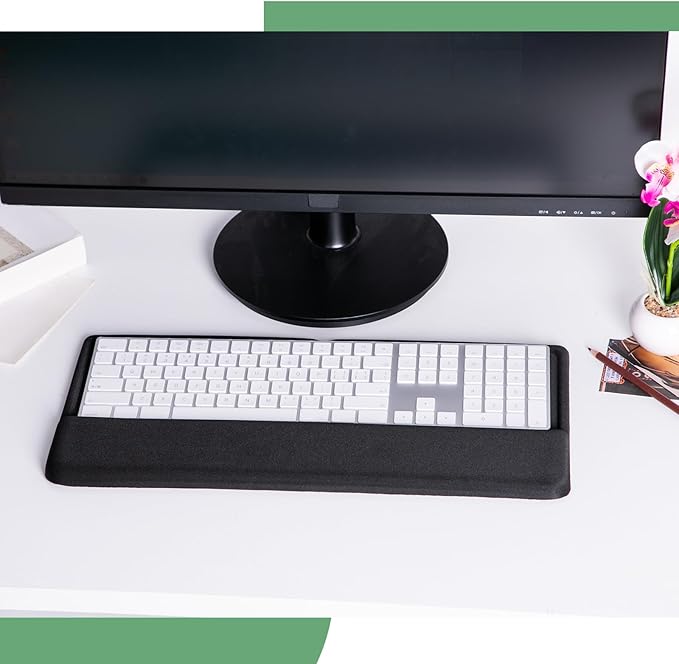 Weewooday Keyboard Wrist Rest for Pad Wrist Rest Stand Compatible with Wireless Keyboard with Numeric Keypad for Easy Typing(Compatible with Magic Keyboard 2 with Numeric Keypad, MQ052LL/A)
