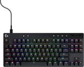 Logitech G PRO X TKL Rapid (Tenkeyless) Wired Gaming Keyboard: Magnetic Analog Switches with Rapid Trigger, Lightsync RGB, Detachable USB-C Cable, Volume Roller & Media Buttons - Black