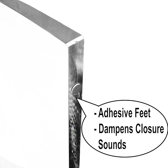 AMT 2 Pack Acrylic Laptop Monitor Stand & Computer Riser with Cat Keyboard Protector, Space-Saving Design, Extra Storage, Clear Shelf - Ideal for Monitors, Laptops, Printers, Desktop Decor