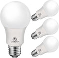 Energetic 60W Equivalent, A19 LED Light Bulb, 5000K Daylight, E26 Medium Base, Non-Dimmable LED Light Bulb, 8W 760lm, ETL Listed 4 Pack