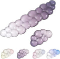 Gel Keyboard Wrist Rest Cloud Set, Clear Ergonomic Wrist Support and Arm Support Keyboard Rest for Typing Pain Relief, with Non-Slip Soft Washable Wrist Rest(Purple Grey)