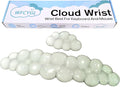 Gel Cloud Wrist Rest for Keyboard and Mouse Gradient Green Clear Keyboard Wrist Rest Transparent Ergonomic Cute Mouse Wrist Pad Silicone Non-Slip Wrist Pad for Computer Gaming Laptop Home Office