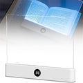 LED Panel for Full Page Eye Care Light - Rechargeable Book Light for Reading at Night - 3 Color, Dimmable with Auto-Off Timer,Gift