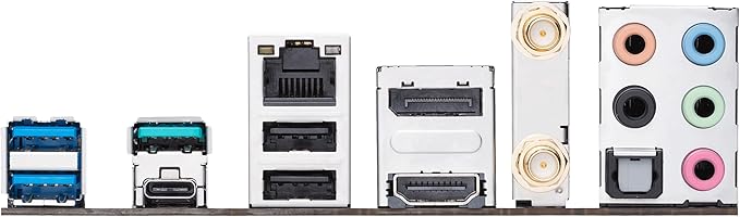 ASUS Prime B550-PLUS AC-HES AMD AM4 (3rd Gen Ryzen) ATX Motherboard (Dual M.2, PCIe4.0, WIFI5, 1Gb Ethernet, SATA 6 Gbps, USB 3.2 Gen 2 Type-C, Front USB 3.2 Gen 1 Type-C and CEC Tier II Ready)