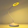 Rechargeable Desk Lamp Cordless with 3 Color Modes, Touch Control 30 LEDs Table Lamp, Stepless Dimming Reading Light, 360° Flexible, Portable Eye-Caring Sleep Aid for Dorm Study Office Bedroom