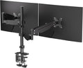 Suptek Dual Monitor Mount Stand-Height Adjustable Gas Spring Monitor Arm Desk Mount for 2 Computer Screens 17 to 32 inches - Each Arm Holds up to 22lbs (MD8822)