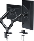 Dual Monitor Stand, Full Adjustable Monitor Desk Mount for 13–32″ Computer Screens