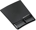 Fellowes® MICROBAN® Gel Mouse Pad Wrist Support - Black (9182301)