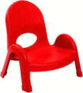 Angeles Value Stack 5" Child Chair, Candy Apple Red, 2 Pack, Stackable Ergonomic Seating Solution for Classrooms and Homeschools