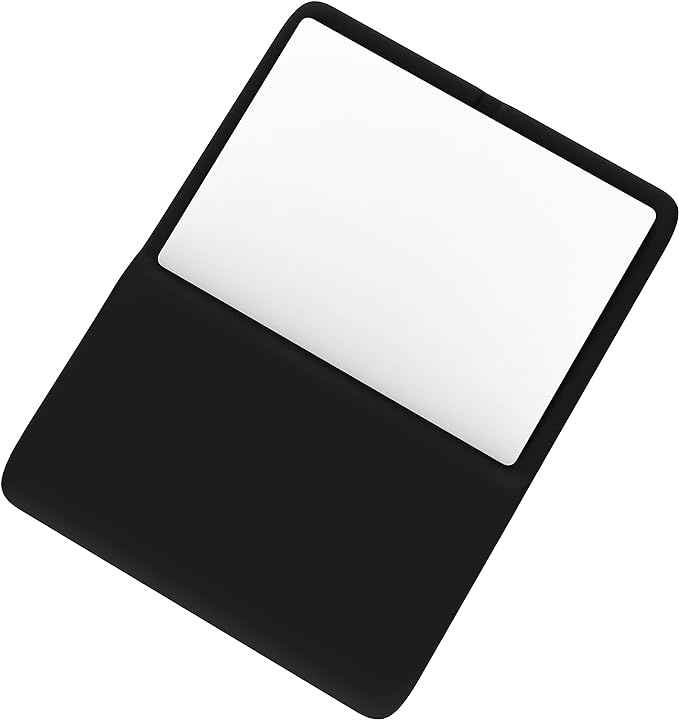 HONKID Wrist Rest for Magic Trackpad 2(MJ2R2LL/A, A1535), Wrist Rest Relieve Pain & Fatigue, Black