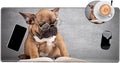 XL Mouse Pad Large 24x12 inch Dog Desk Mat Gaming Mousepad Long Desk Pad Big Computer Mat for Wireless Mouse Non Slip Work Laptop