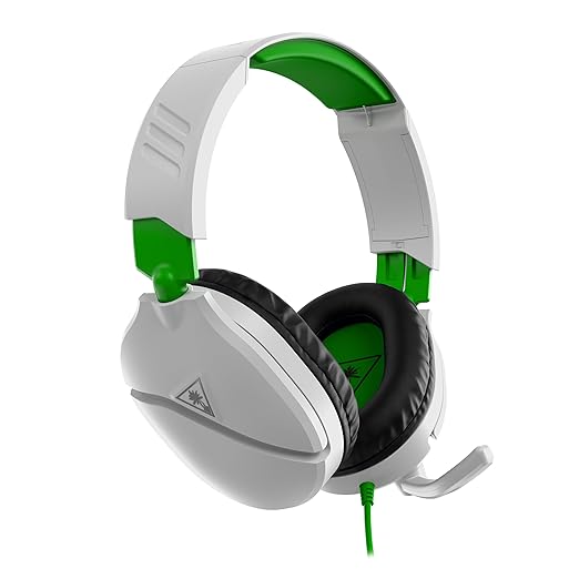 Turtle Beach Recon 70 Multiplatform Gaming Headset for Xbox Series X|S, Xbox One, PS5, PS4, PC & Mobile w/ 3.5mm Wired Connection - Flip-to-Mute Mic, 40mm Speakers, Lightweight Design, White