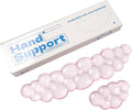 Ergonomic Gel Cloud Keyboard and Mouse Wrist Rest Set – Clear Wrist Rest for Keyboard 60%/68%/75%, Comfort & Support for Typing and Gaming (Light Pink)