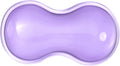 Clear Gel Mouse Wrist Rest, Purple Cute Mouse Wrist Rest, Comfort & Support for Typing and Gaming (Purple-Short)