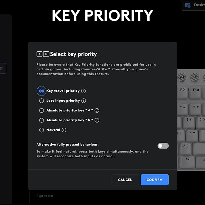 Logitech G PRO X TKL Rapid (Tenkeyless) Wired Gaming Keyboard: Magnetic Analog Switches with Rapid Trigger, Lightsync RGB, Detachable USB-C Cable, Volume Roller & Media Buttons - Magenta
