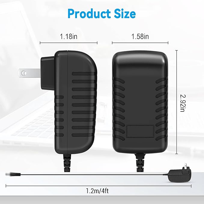 AC Adapter Charger for Pzloz CLED-5501C Led Desk Lamp Office Eye Caring Architect Clamp Power Supply Cord Mains PSU